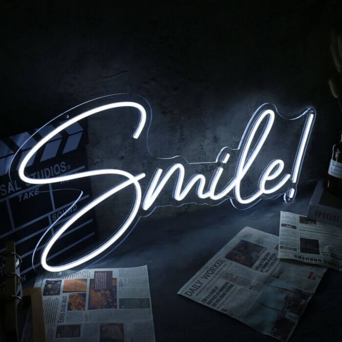 Smile Led Custom Neon Sign