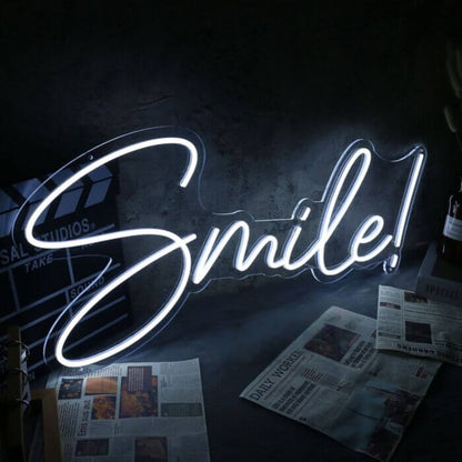 Smile Led Custom Neon Sign