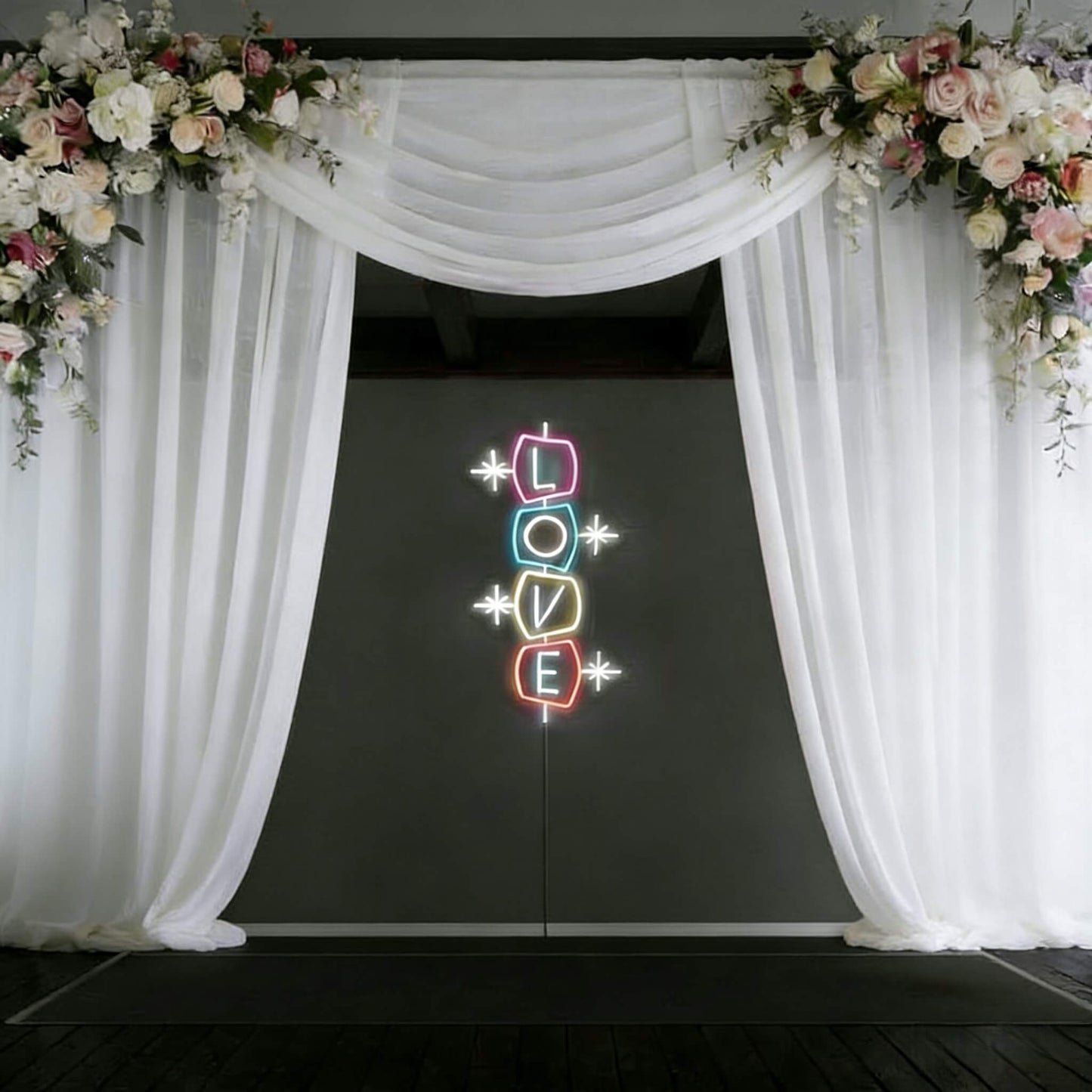 Sparkle Love Led Custom Neon Sign