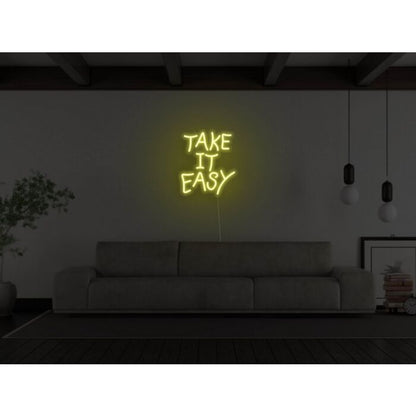 Take It Easy Led Custom Neon Sign