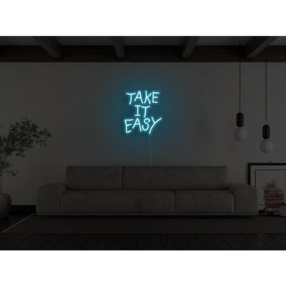 Take It Easy Led Custom Neon Sign