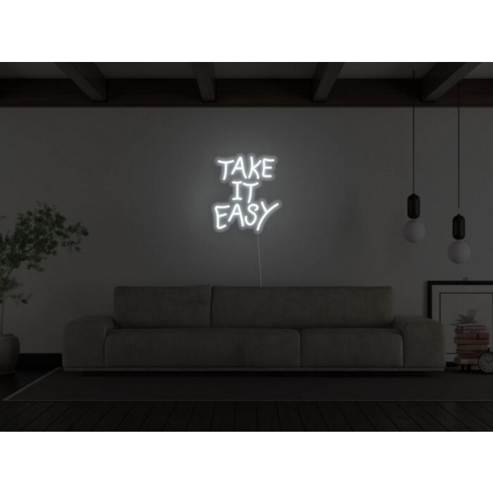 Take It Easy Led Custom Neon Sign