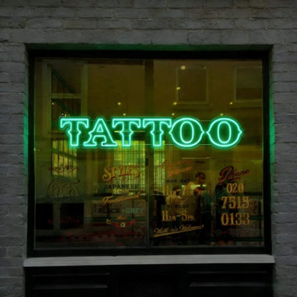Tattoo Led Custom Neon Sign