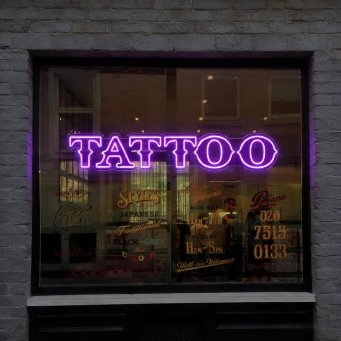 Tattoo Led Custom Neon Sign
