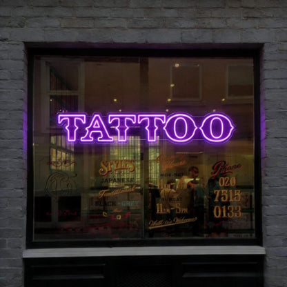 Tattoo Led Custom Neon Sign