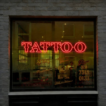 Tattoo Led Custom Neon Sign