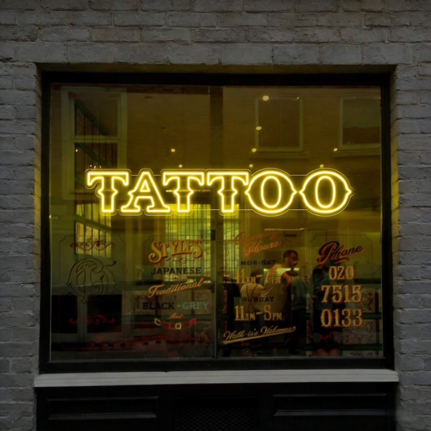 Tattoo Led Custom Neon Sign