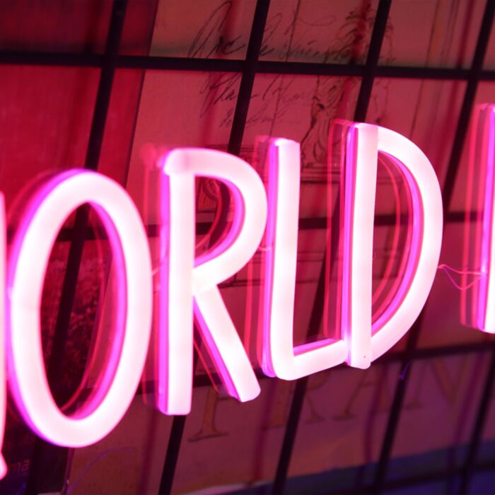 The World Is Yours Led Custom Neon Sign