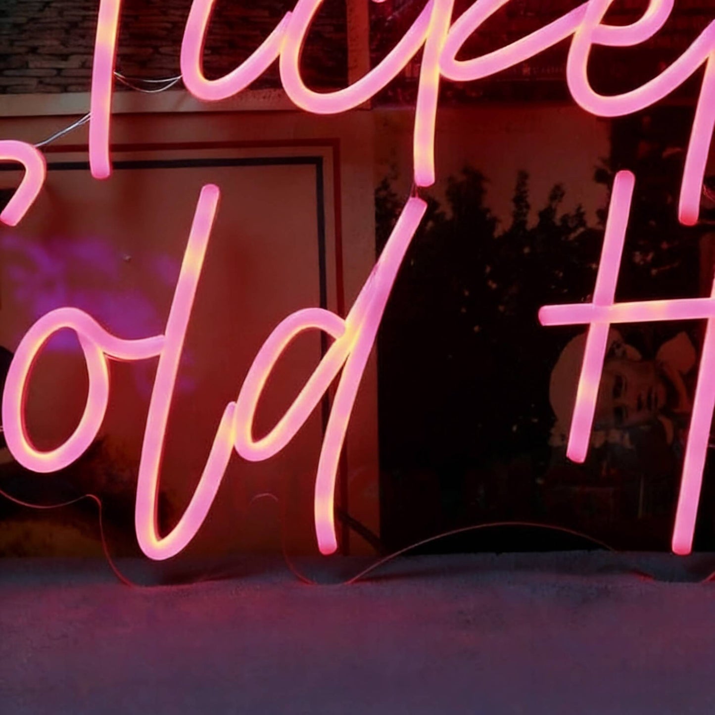 Tickets Sold Here Led Custom Neon Sign