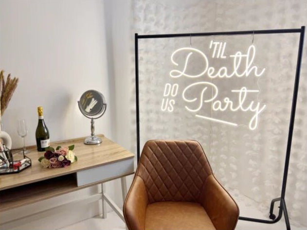 Til Death Do Us Party Led Custom Neon Sign