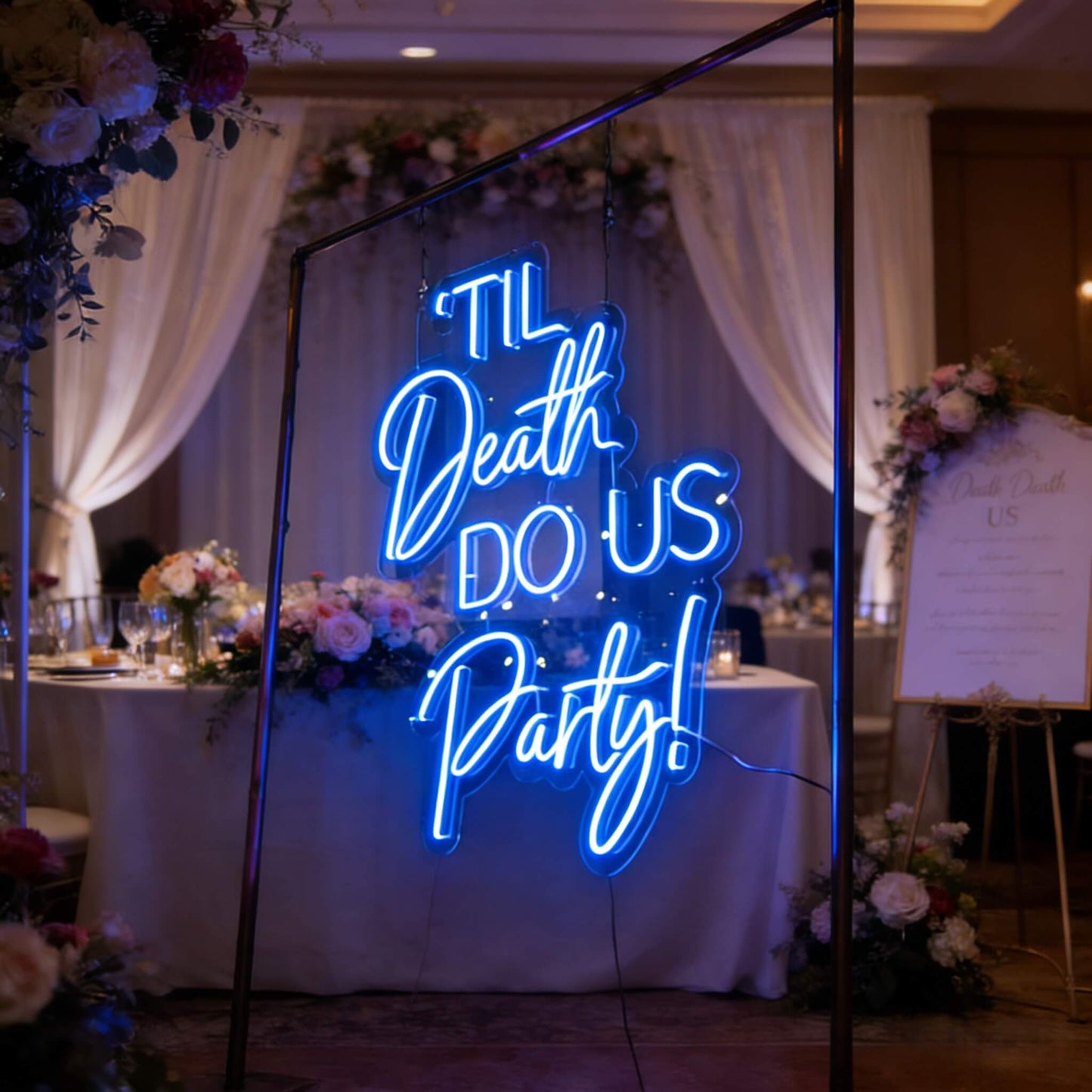 Til Death Do Us Party V2 Led Custom Neon Sign