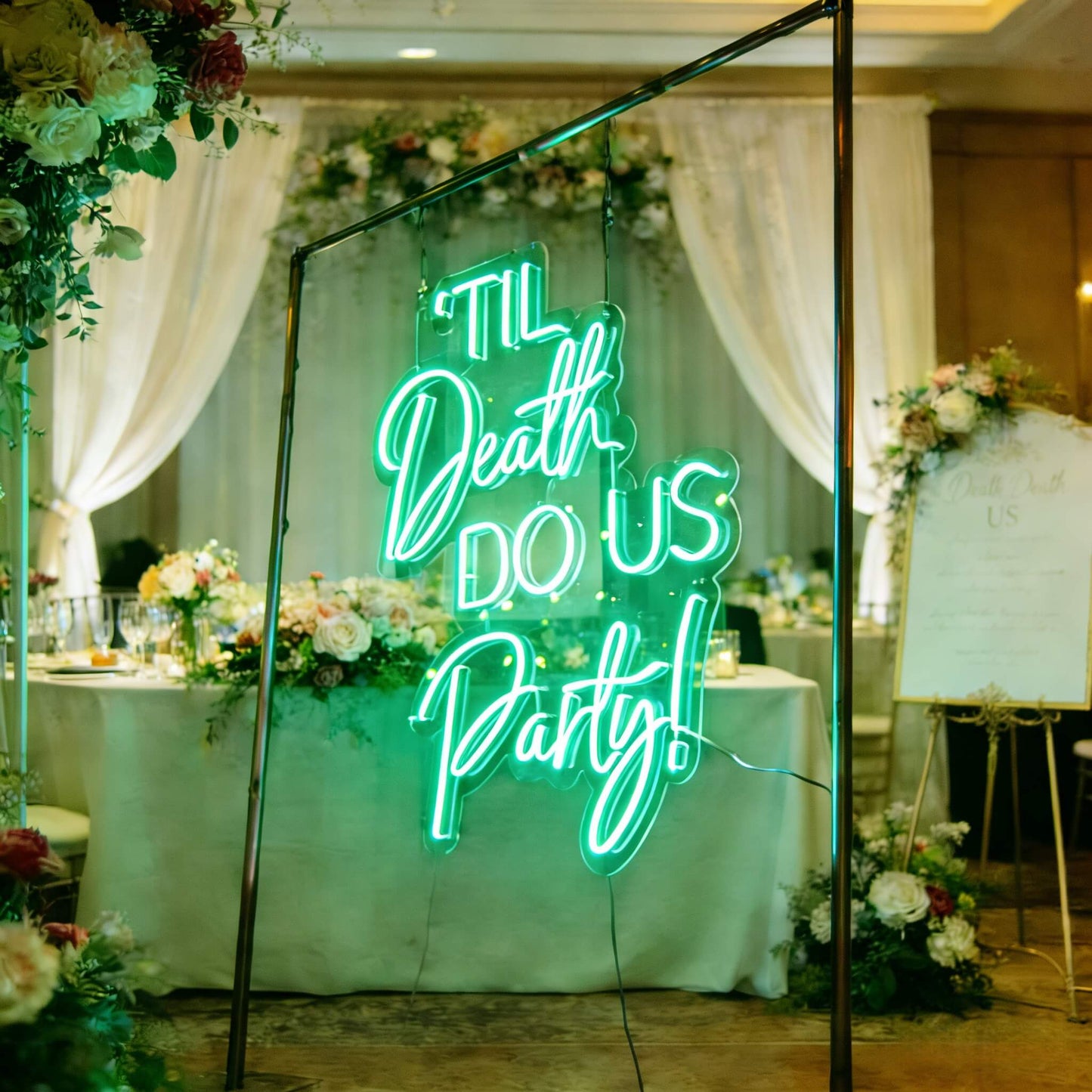 Til Death Do Us Party V2 Led Custom Neon Sign