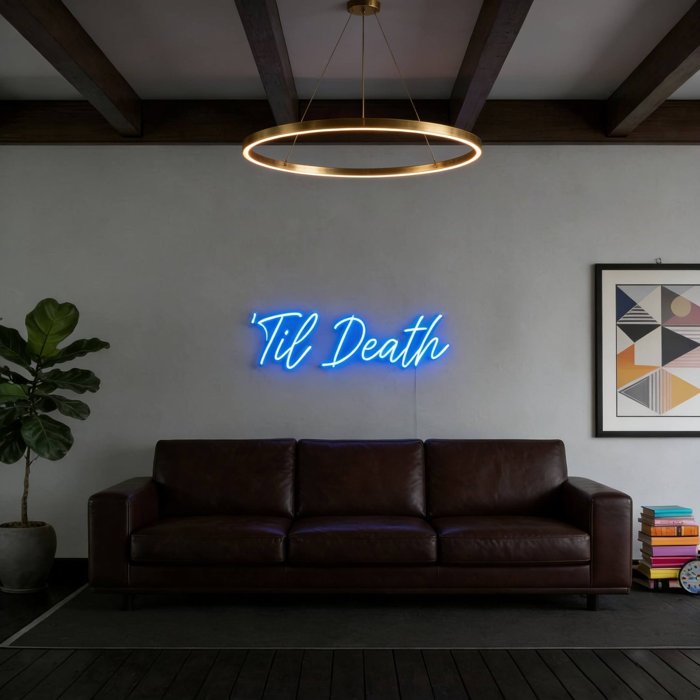 Til Death V1 Led Custom Neon Sign
