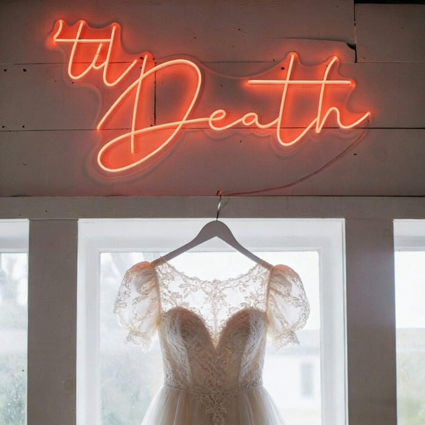 Til Death V3 Led Custom Neon Sign