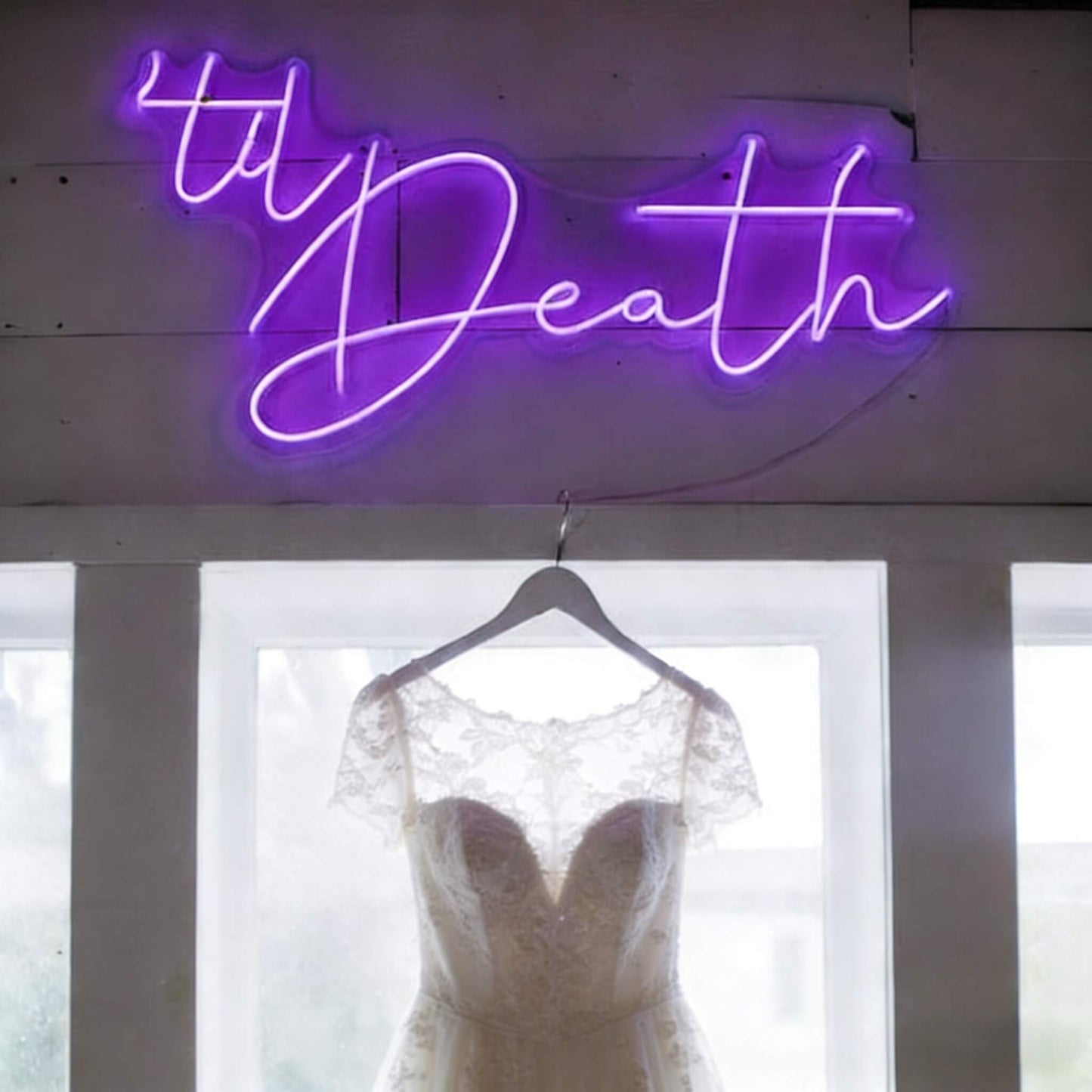 Til Death V3 Led Custom Neon Sign