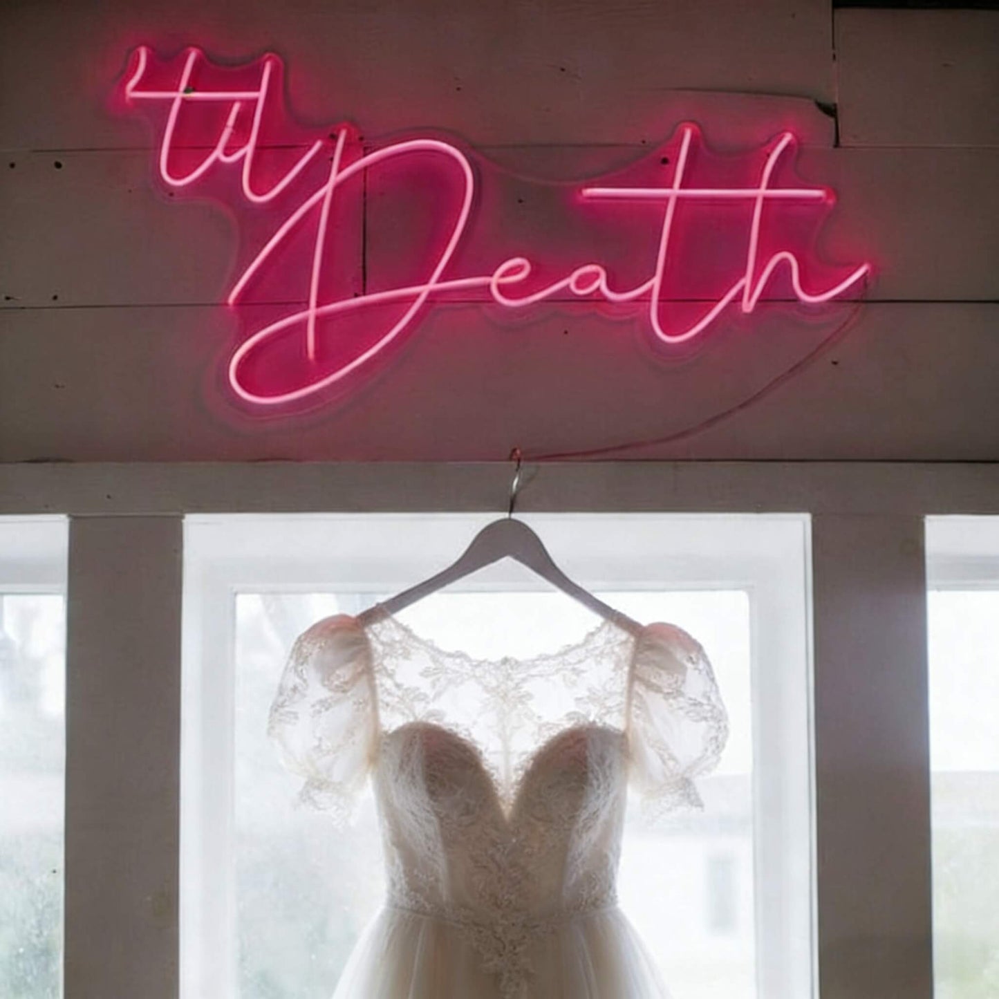 Til Death V3 Led Custom Neon Sign