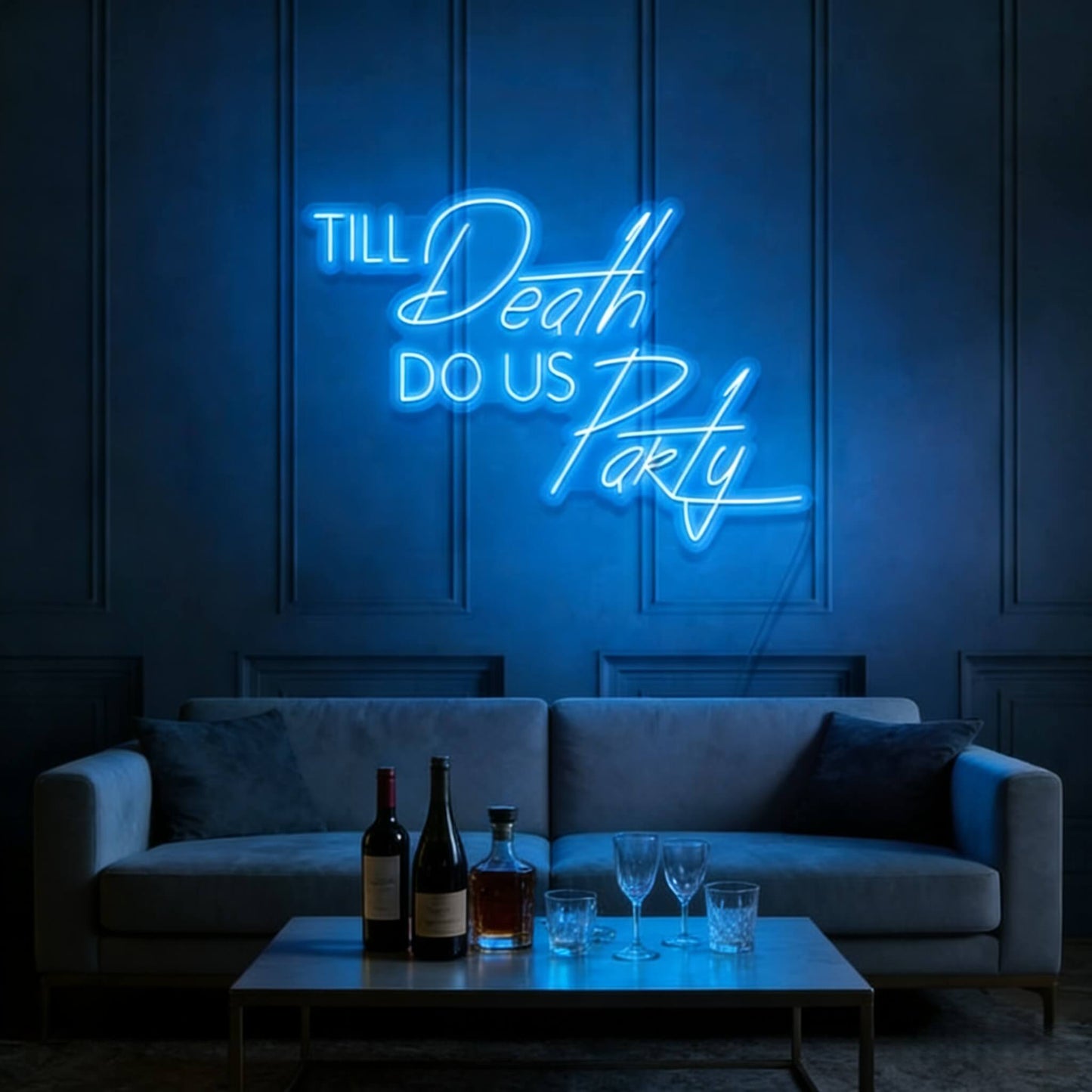 Til Death Do Us Party V3 Led Custom Neon Sign