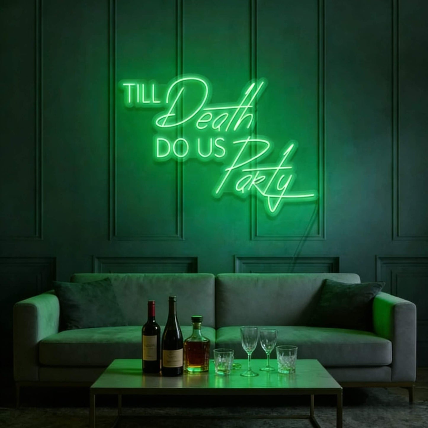 Til Death Do Us Party V3 Led Custom Neon Sign