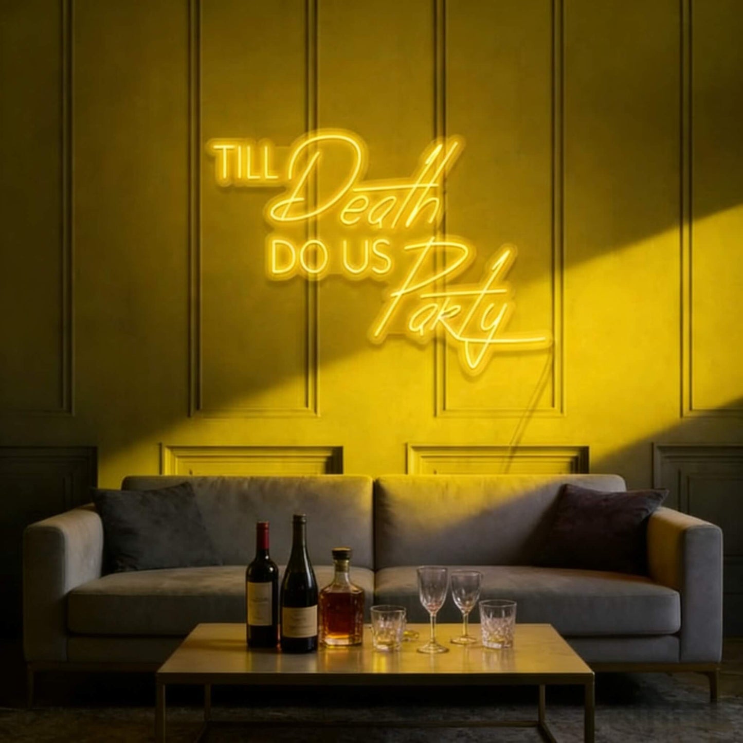 Til Death Do Us Party V3 Led Custom Neon Sign