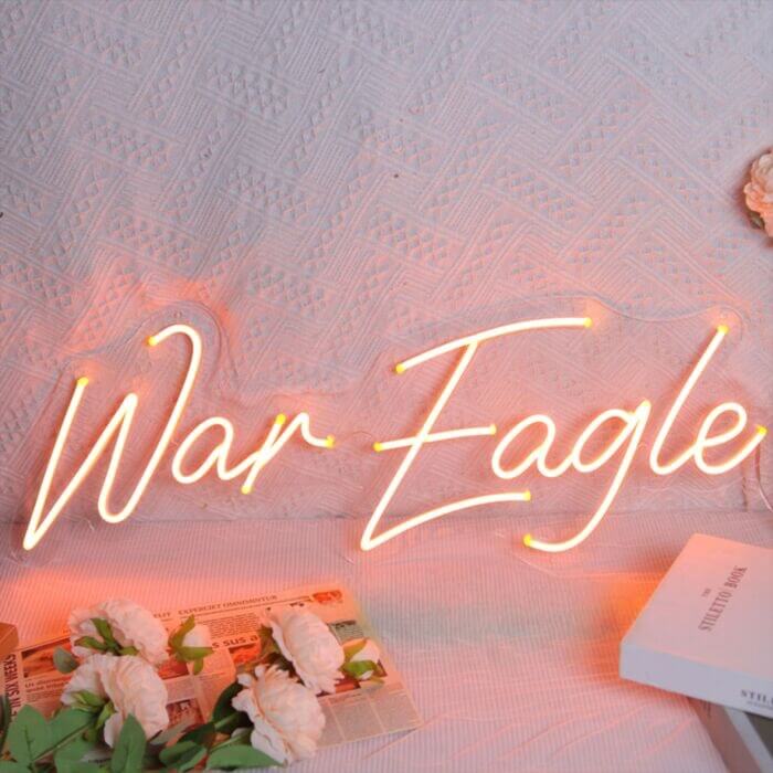 War Eagle Led Custom Neon Sign