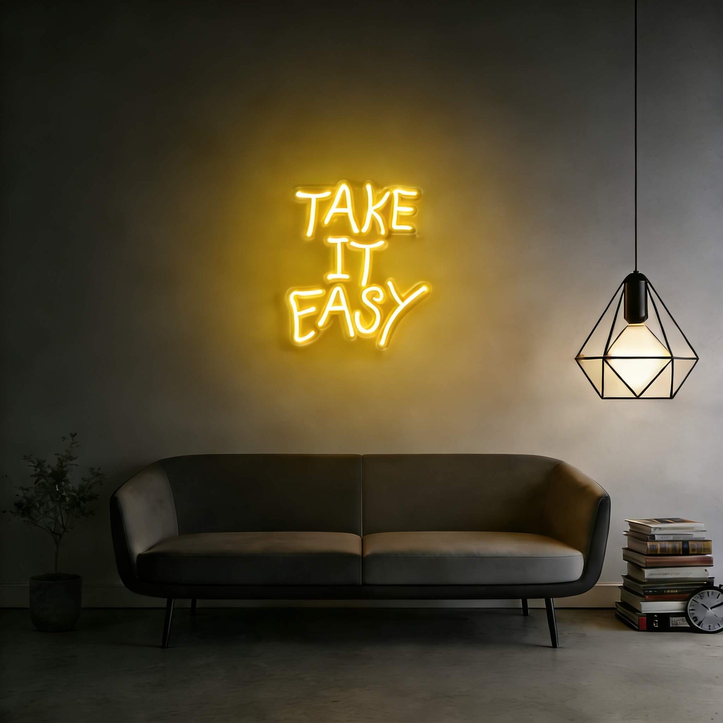 Take It Easy Led Custom Neon Sign