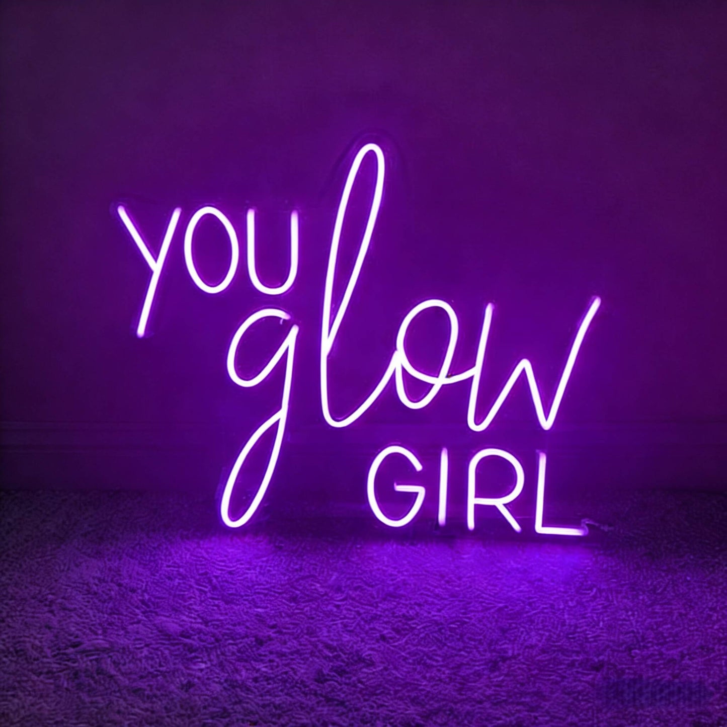 You Glow Girl Led Custom Neon Sign