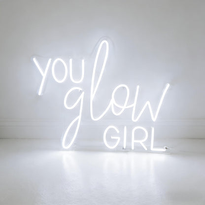 You Glow Girl Led Custom Neon Sign